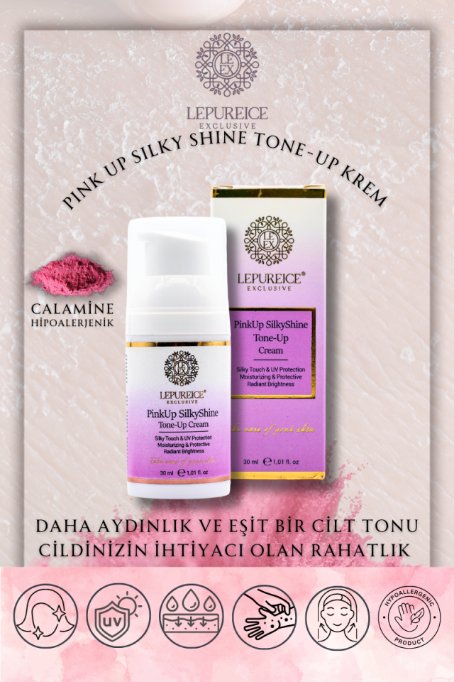 Pink Up Silky Shine Tone-Up Cream