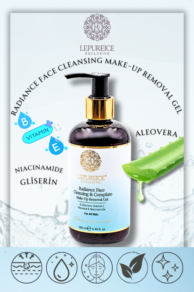 Radiance Face Cleansing & Complete Make-Up Removal Gel